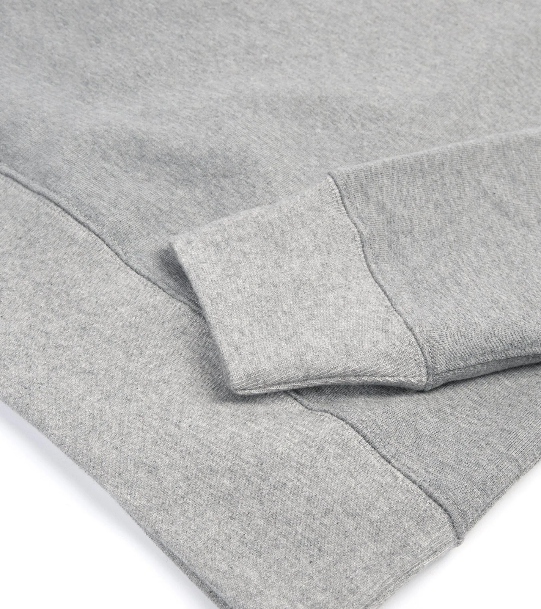 Merz b. Schwanen 343Z Half-Zip: Grey Melange