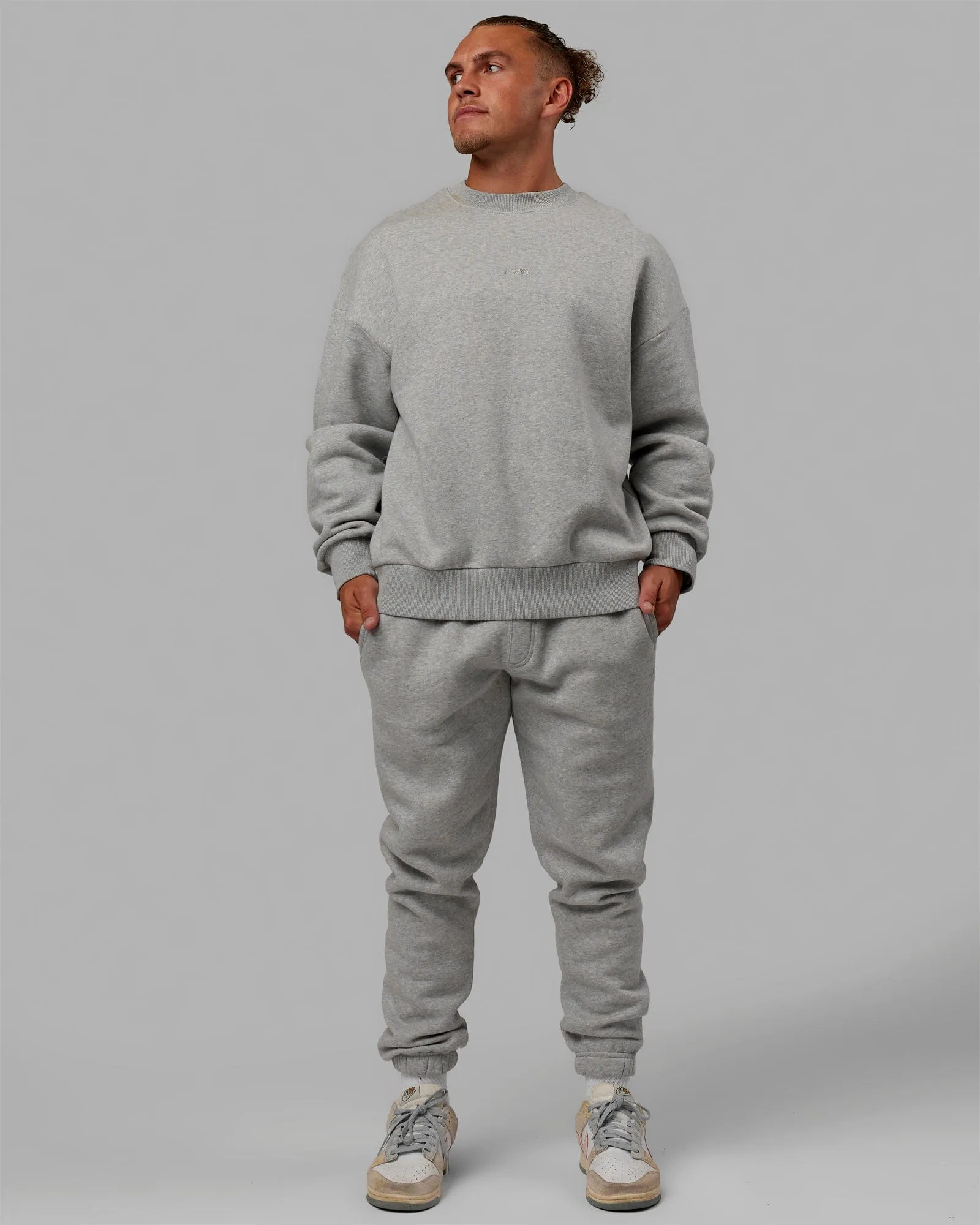 MVP Joggers - Light Grey Marl