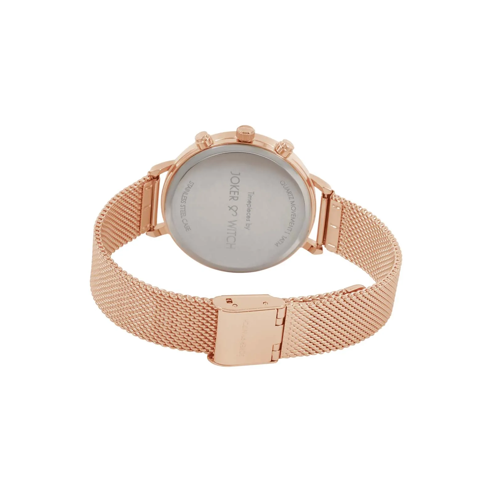 Mystique Rosegold Watch Bracelet Stack