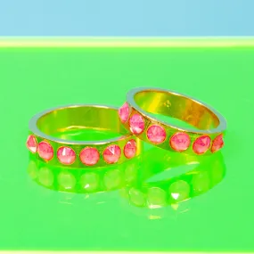 Neon Lights Ring Set