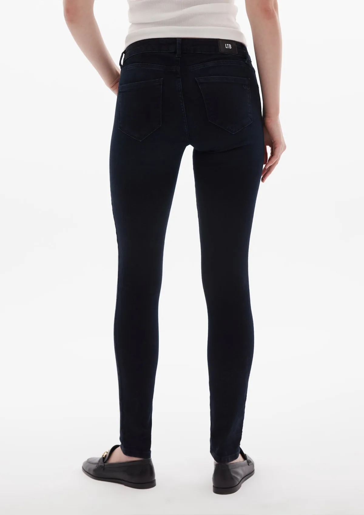 Nicole Parvin Mid Rise Skinny Jean