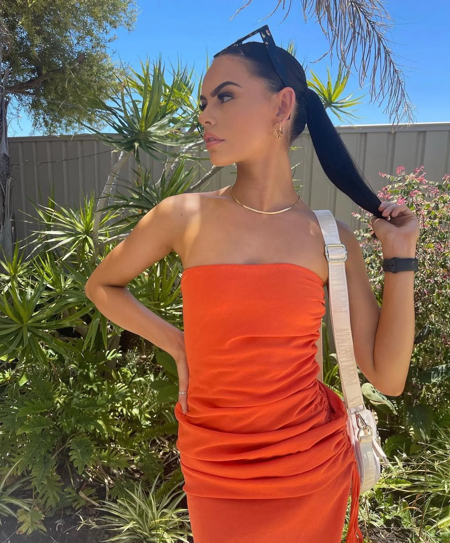 Nobu Mini Dress - Orange