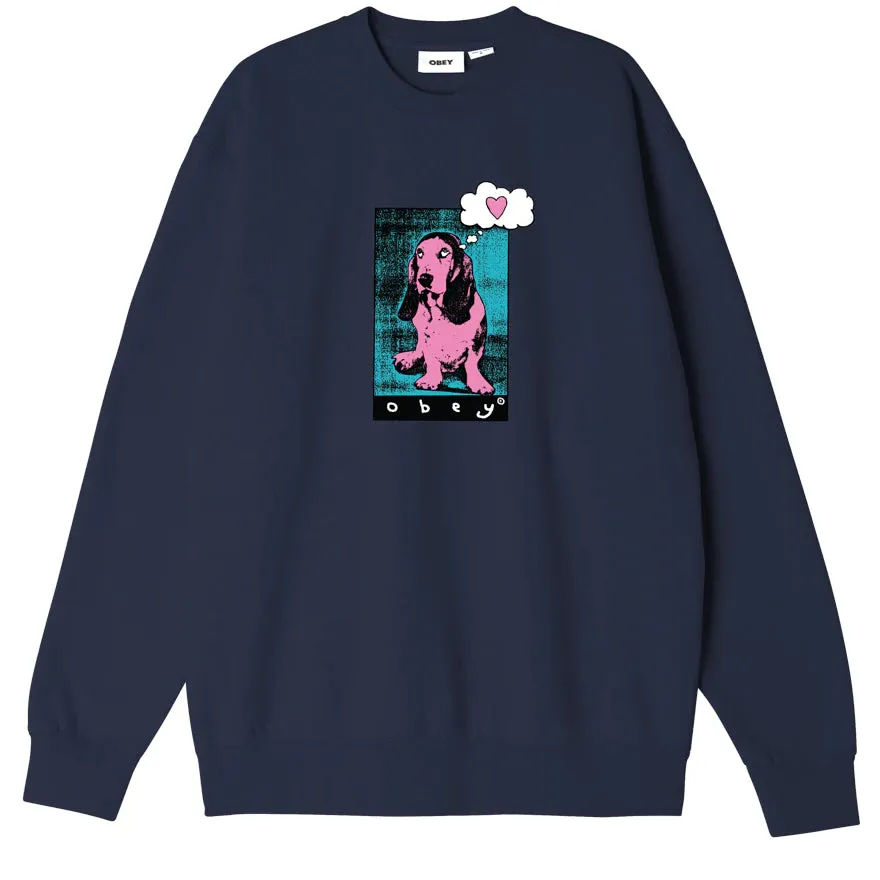 OBEY Love Pup Premium Crewneck