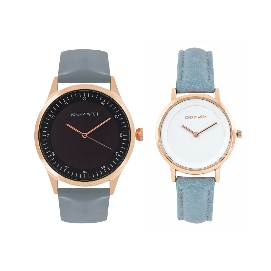 Oliver and Elio Couple Watches