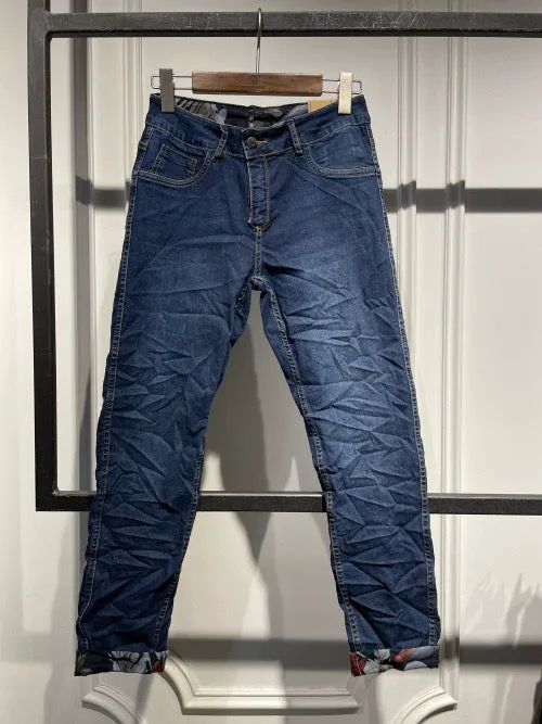 Onado Reversible Denim Jeans Amanda Blue