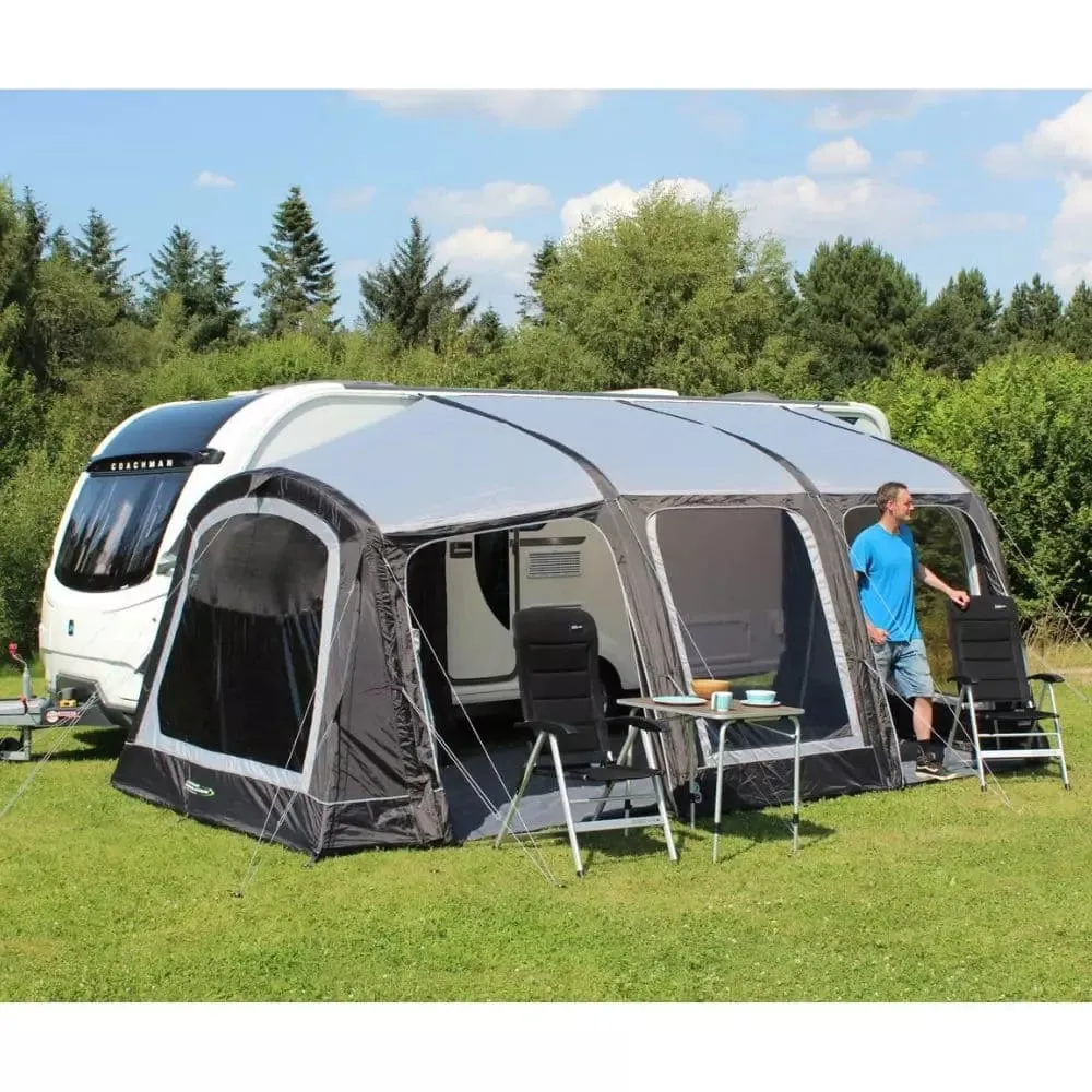 Outdoor Revolution Sportlite Air 320 EX Inflatable Caravan Awning ORCA1020   Free Carpet (2024)