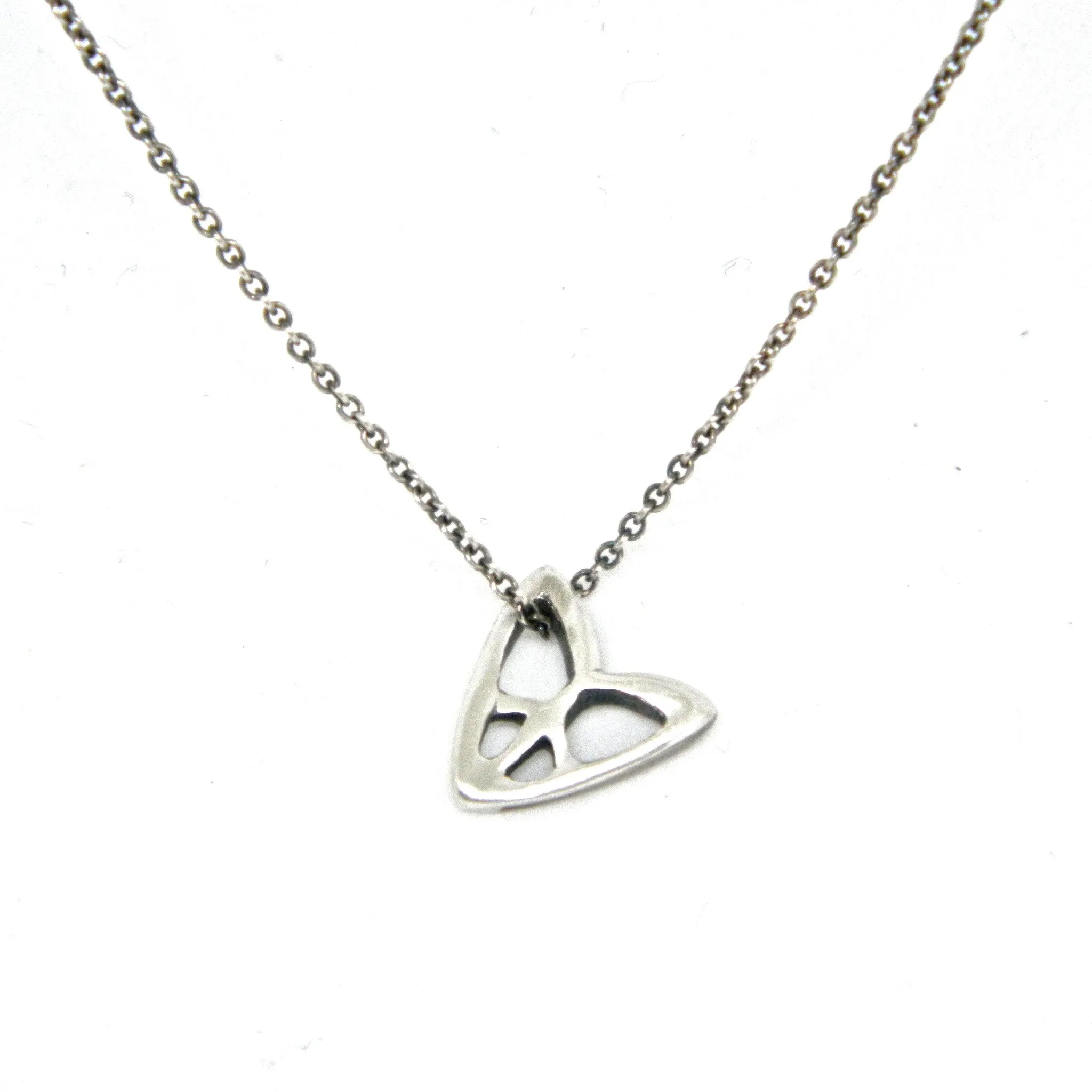 Peace & Love Necklace- 10% of sales go to charity