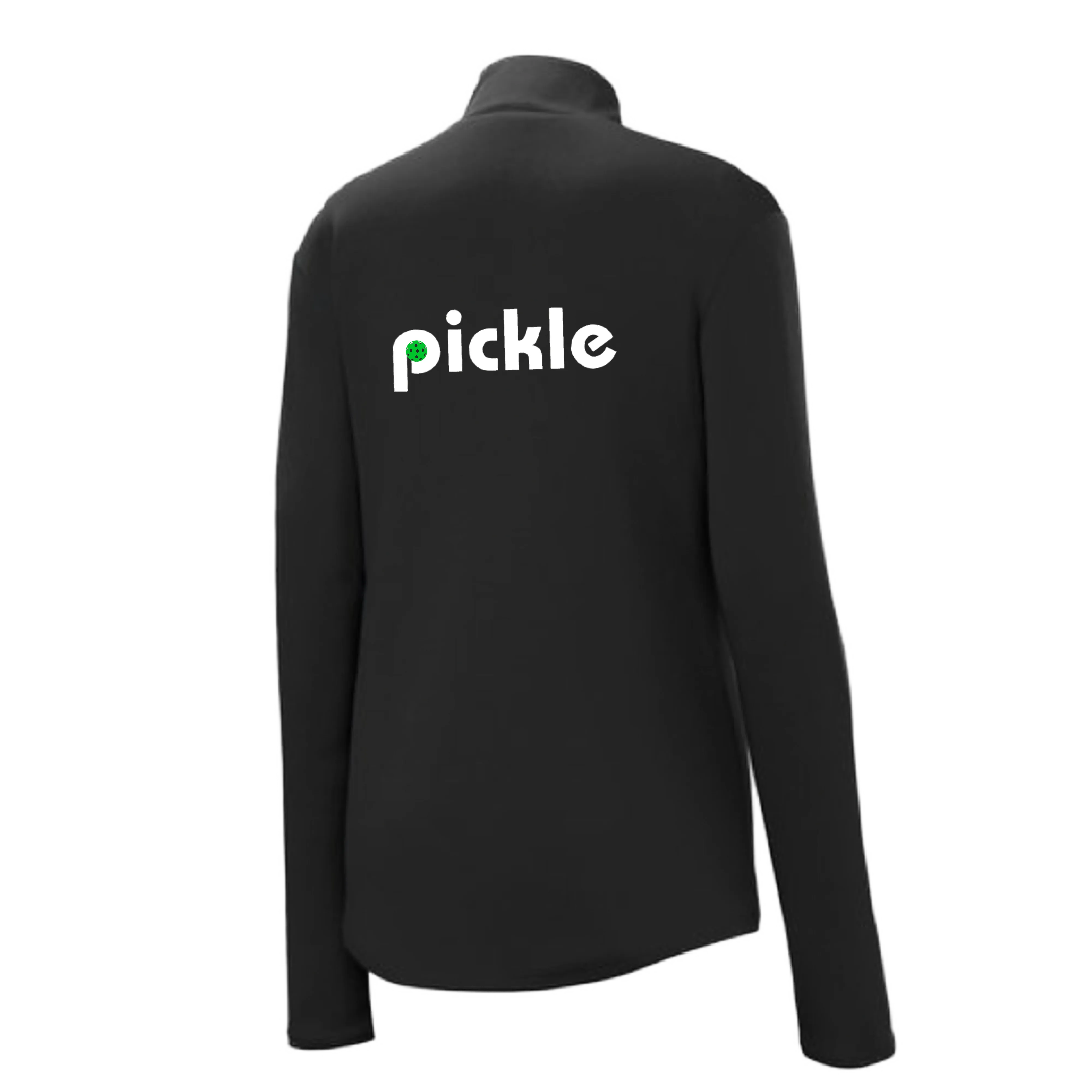 Pickle (Customizable) | Women's 1/4 Zip Pullover Athletic Shirt | 100% Polyester