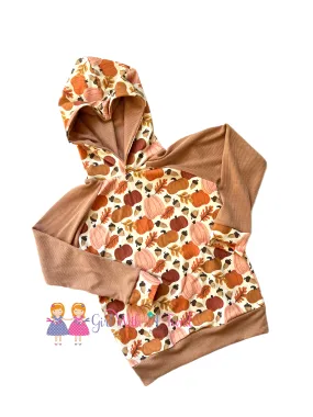 Pumpkin Patch Hooded Top