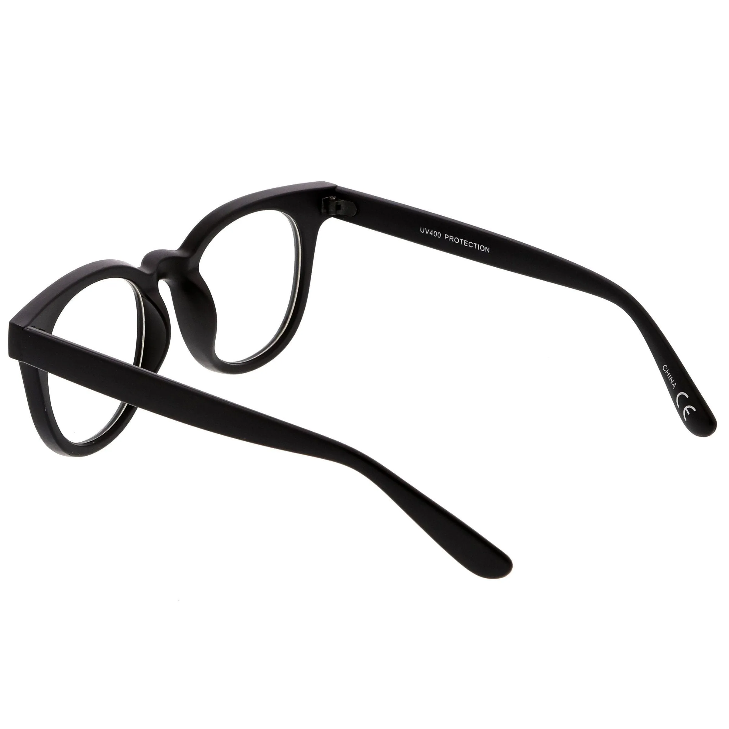 Retro Dapper Hipster Indie Horned Rim Clear Lens Glasses