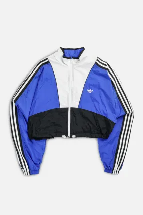 Rework Adidas Crop Windbreaker - XL