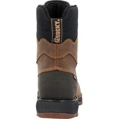 Rocky Men's Hi Wire 11 Comp Toe WP Western Work Boot -Earth- RKW0427