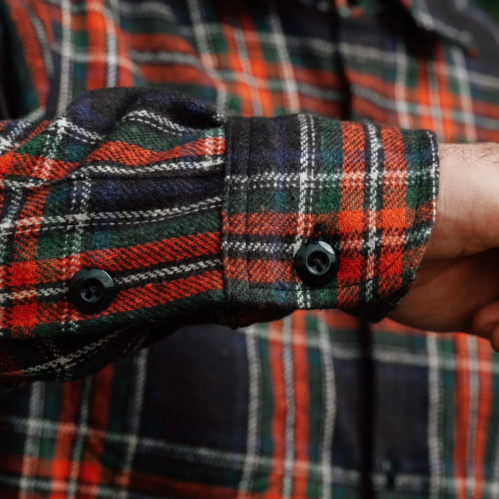 Rogue Territory Jumper Shirt Black Plaid FINAL SALE