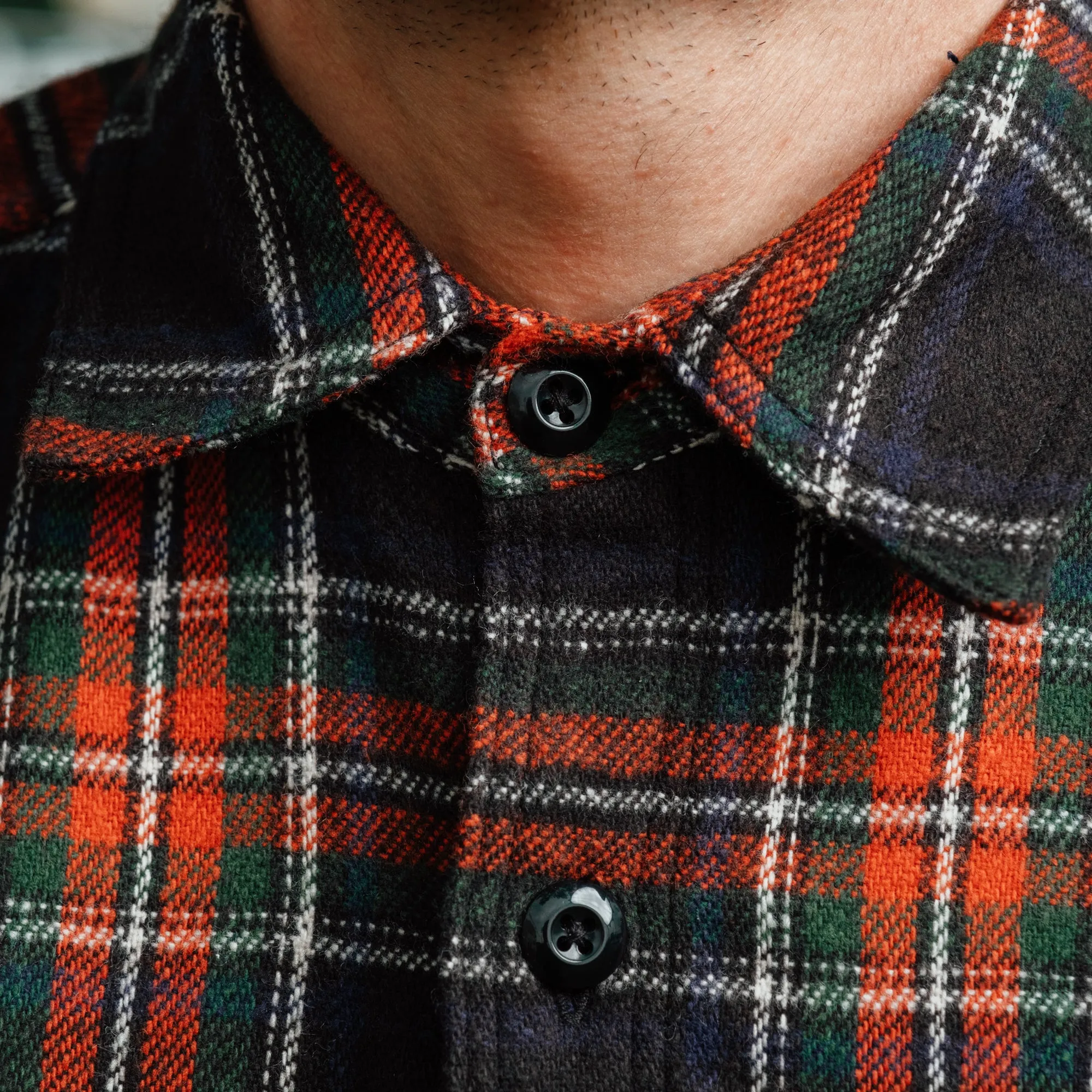 Rogue Territory Jumper Shirt Black Plaid FINAL SALE