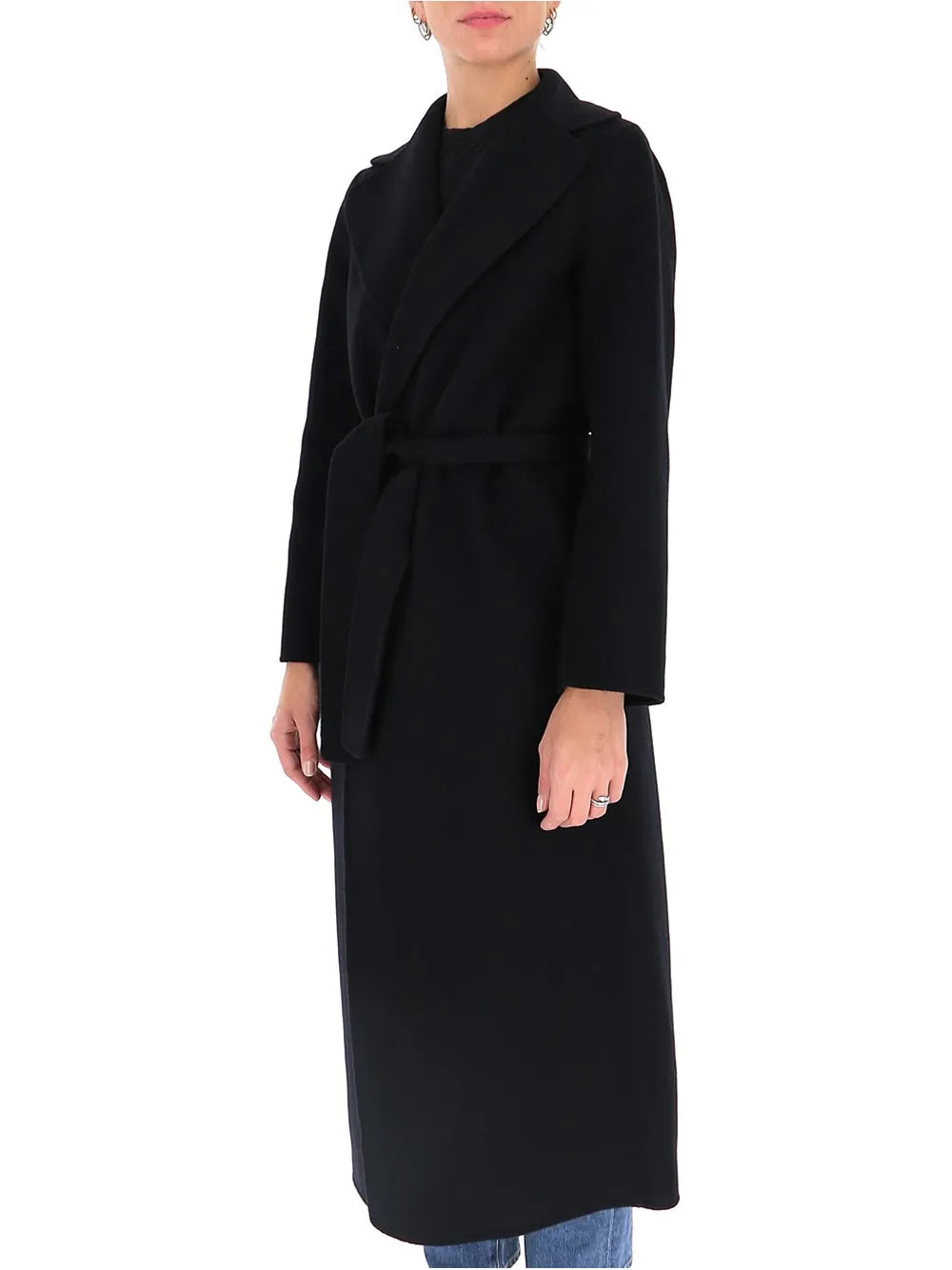 'S Max Mara Belted Wrap Coat