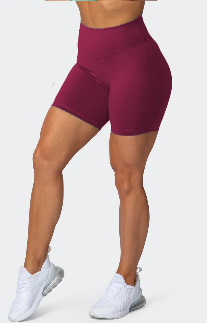 Scrunch Bum Shorts Classic ( Wine)