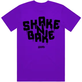 SHAKE N BAKE : Sneaker Shirt to Match : Purple