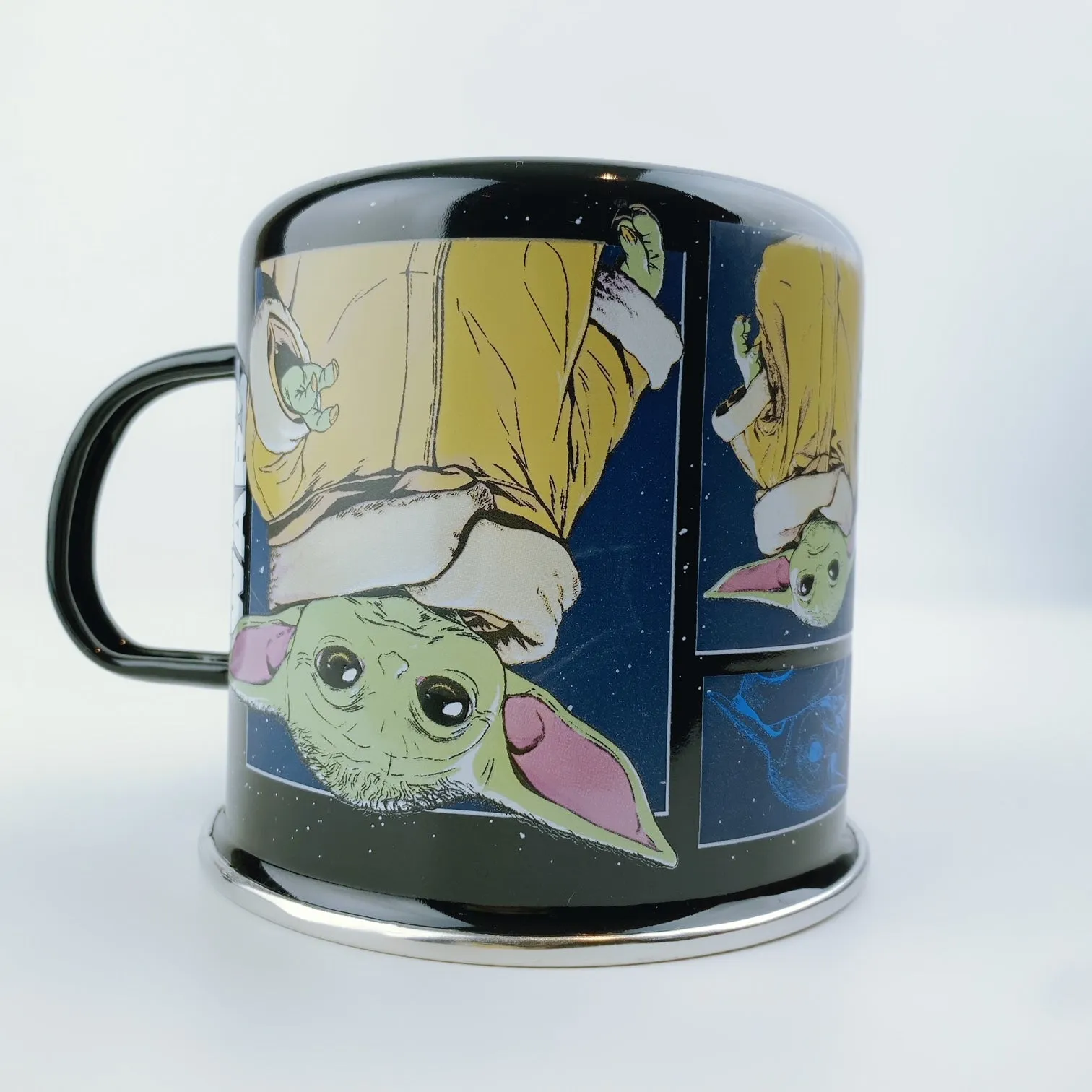 Star Wars 'The Mandalorian' Enamel Big Coffee Mug Cup