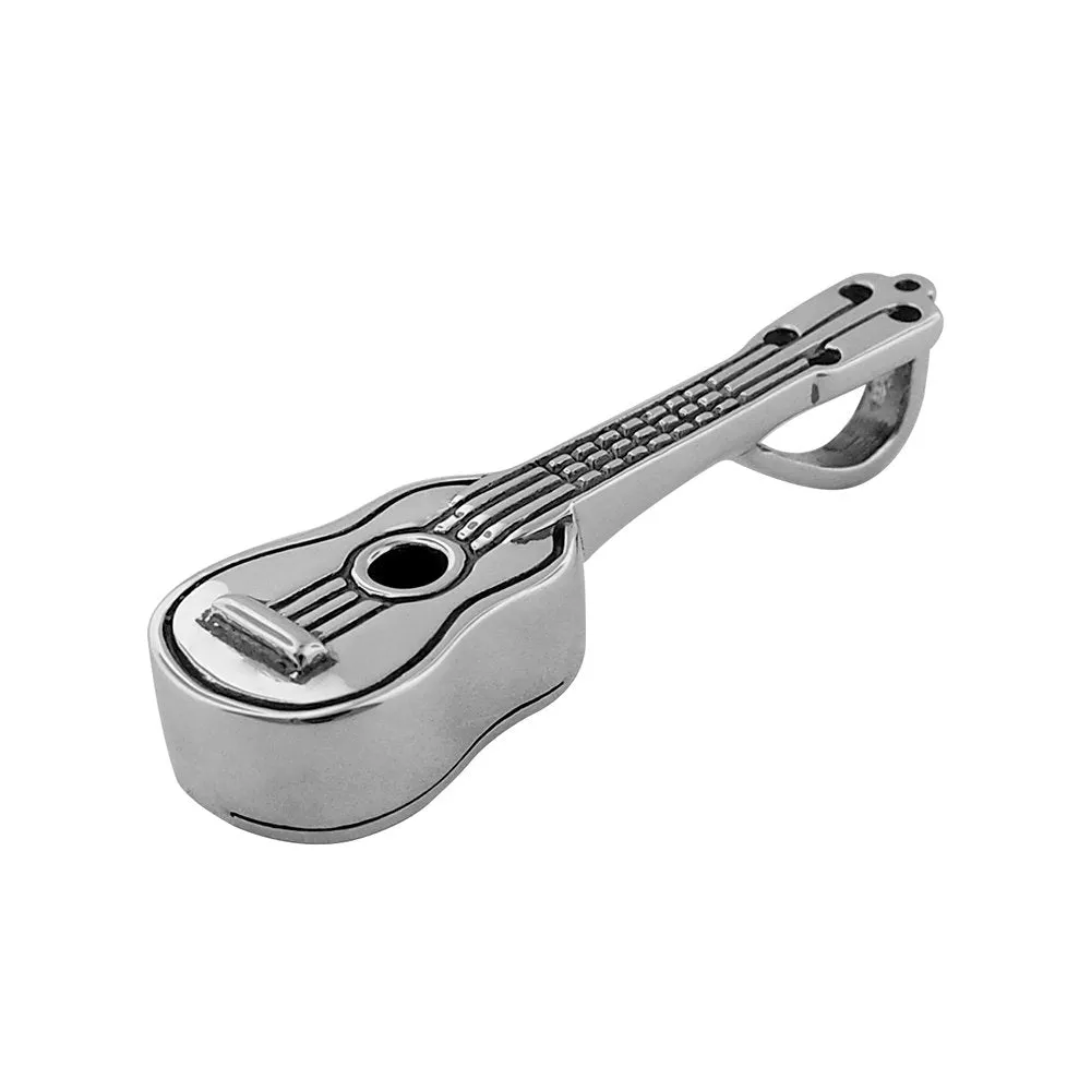 Sterling Silver Ukulele Pendant