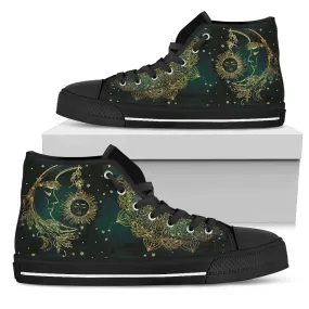 Sun and moon high top