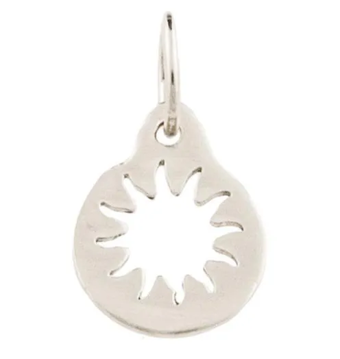 Sun Cutout Charm