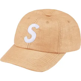 Supreme Raffia S Logo 6-Panel (Natural)