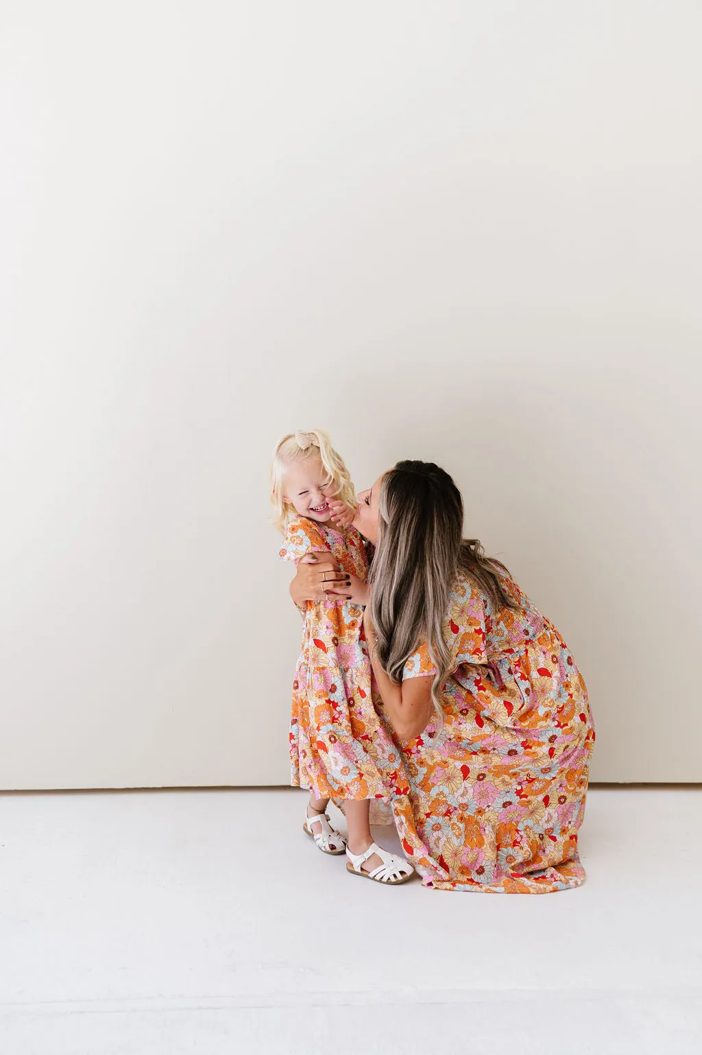 Tayla Dress in Floral Mix - Kids