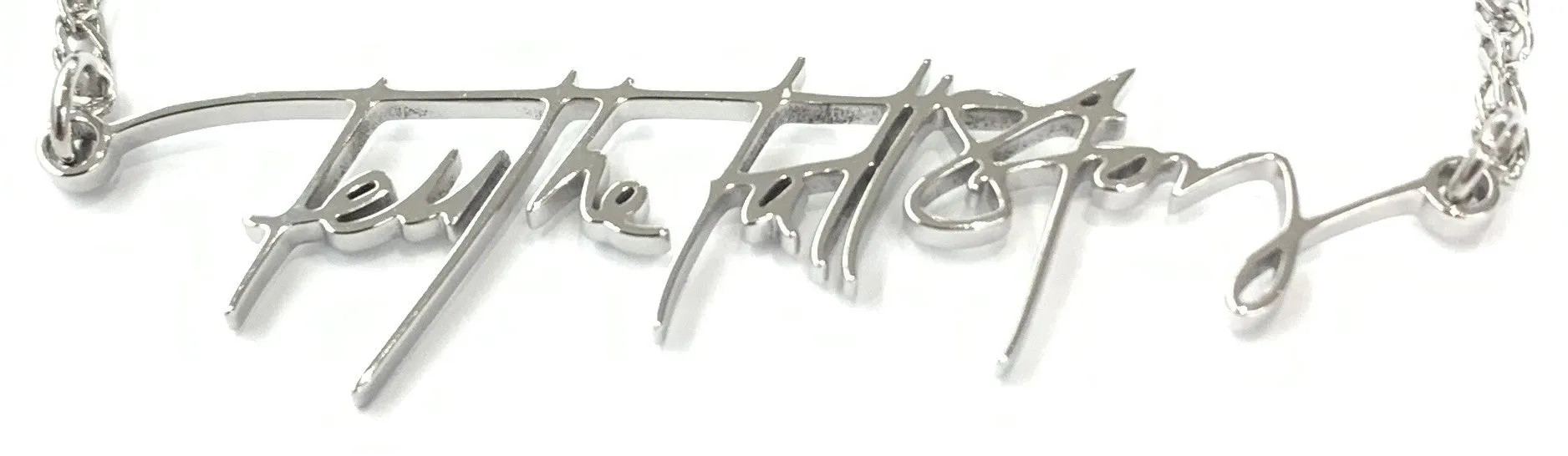 Tell the Full Story Necklace - Stainless Steel