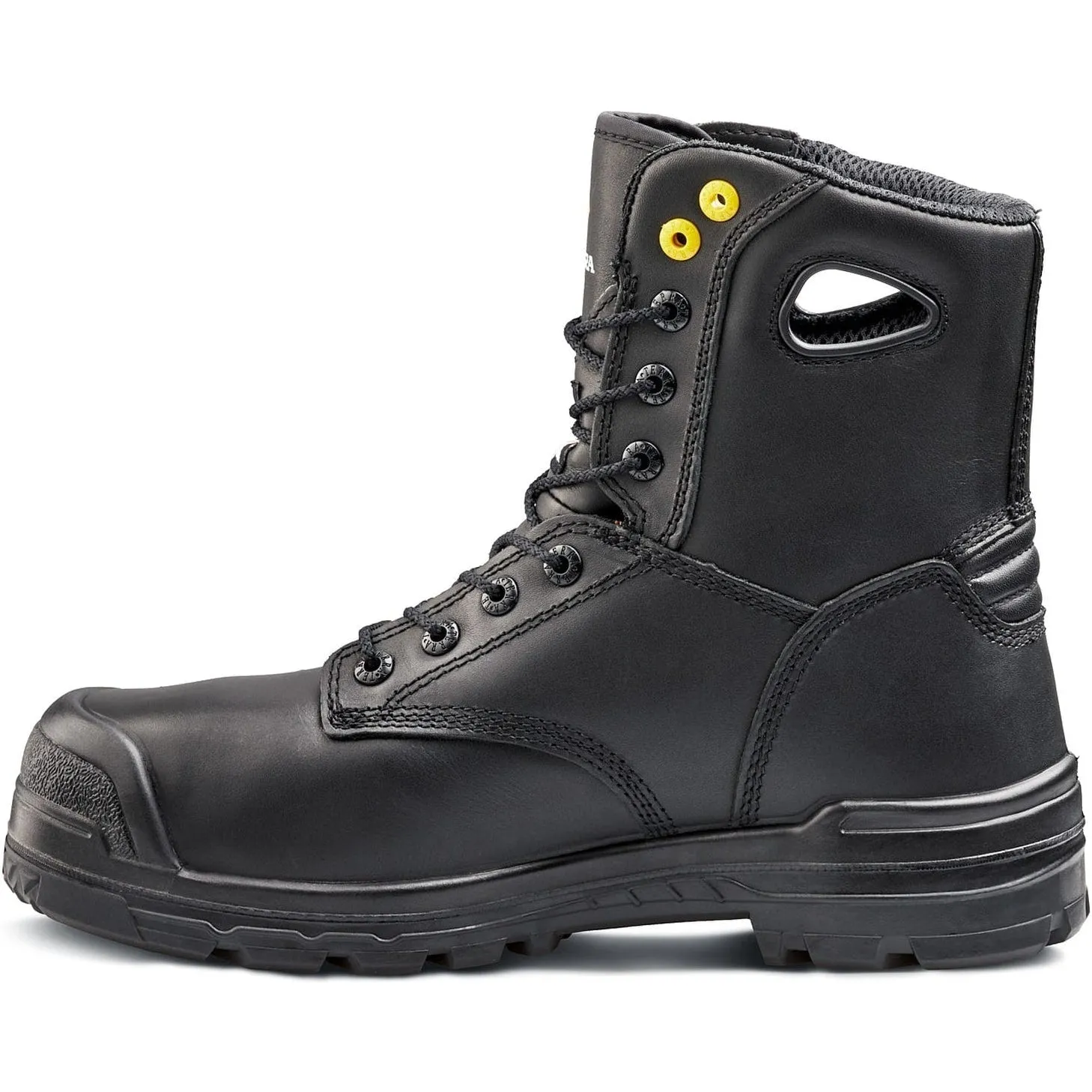 Terra Men's Paladin 8" Comp Toe WP Met Guard Work Boot -Black- R2988B