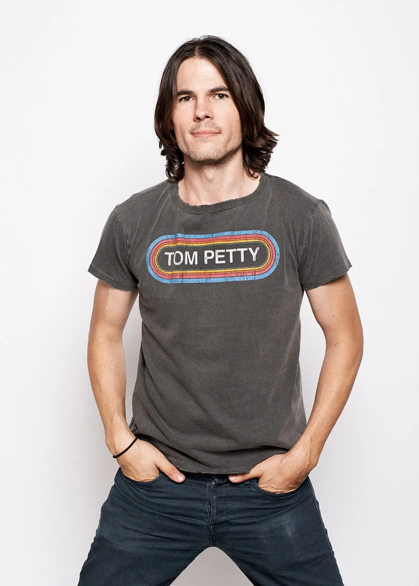 Tom Petty Bumper Sticker Unisex Crew - Vintage Black