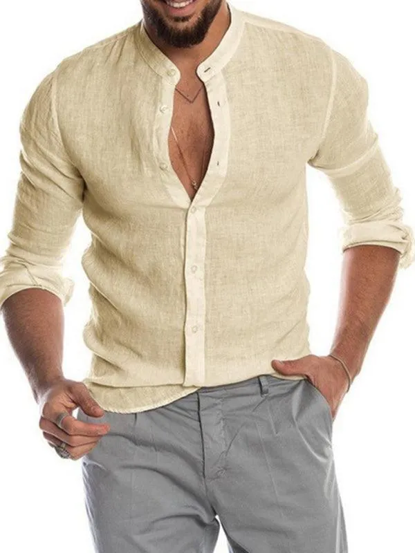 Vienna Linen Shirt for Men