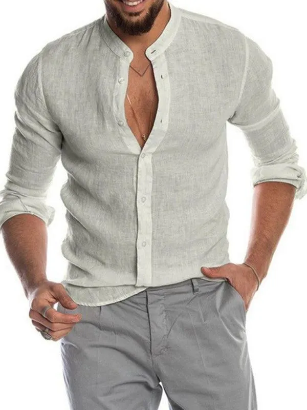 Vienna Linen Shirt for Men