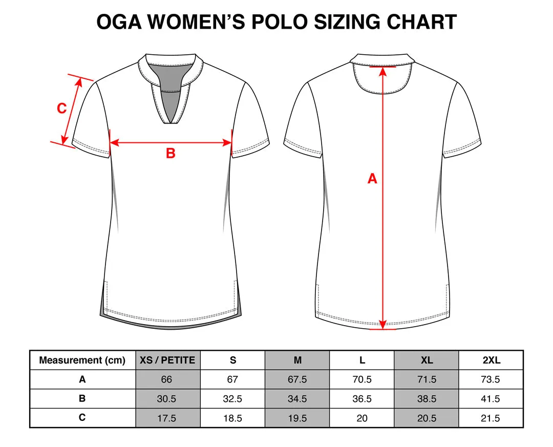 Wasters 3.0 Iwa Flock - OGA Women's Polo - Grass Green