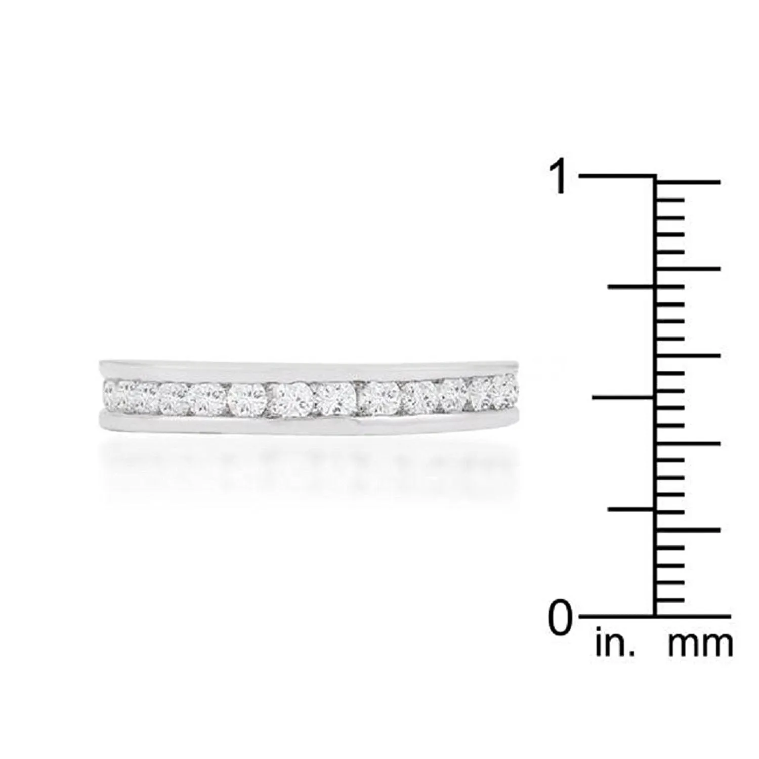 WildKlass Channel Set Eternity Band