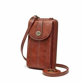 Women Rfid Blocking Crossbody Cell Phone Purse