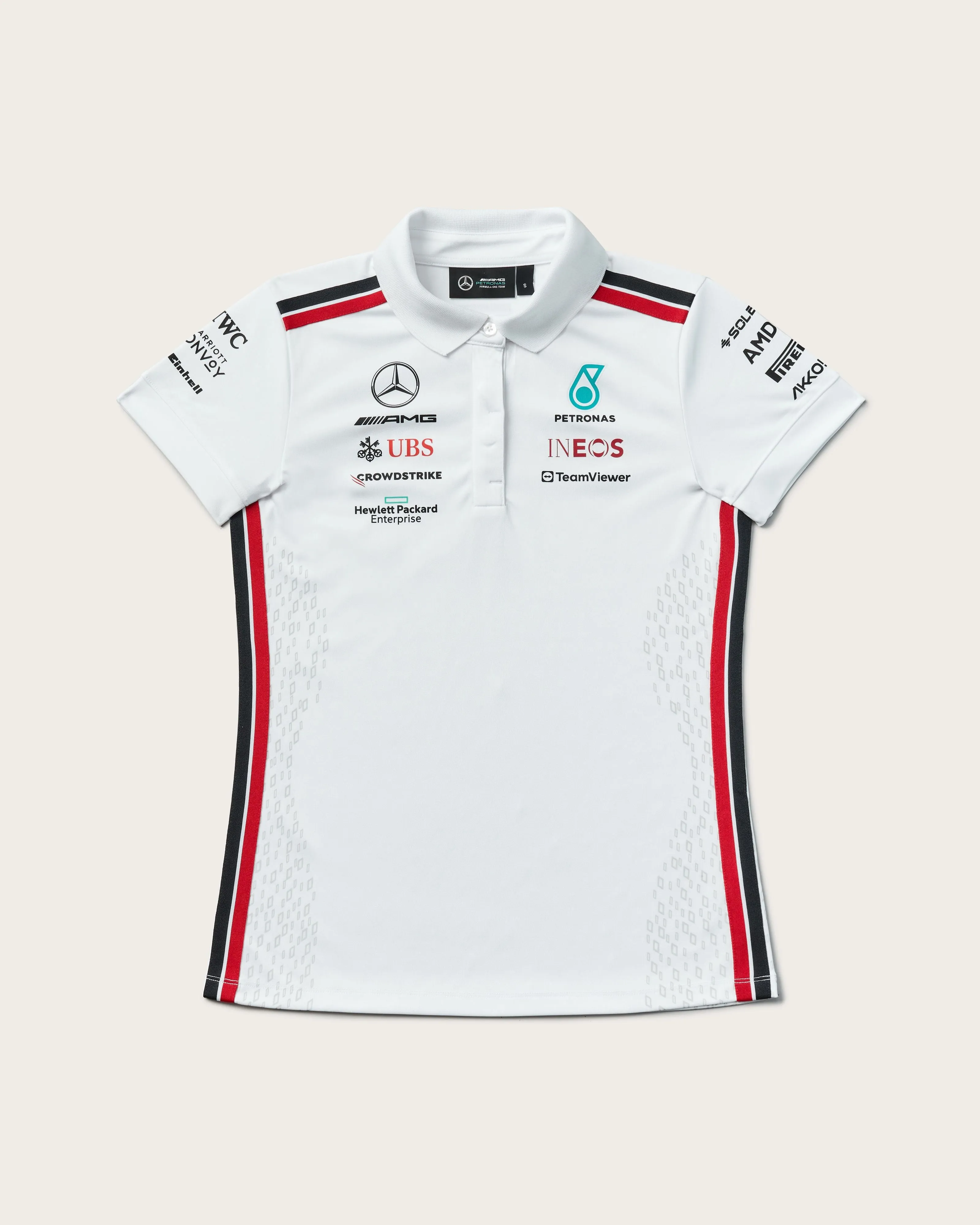 Womens 2023 Team Polo White