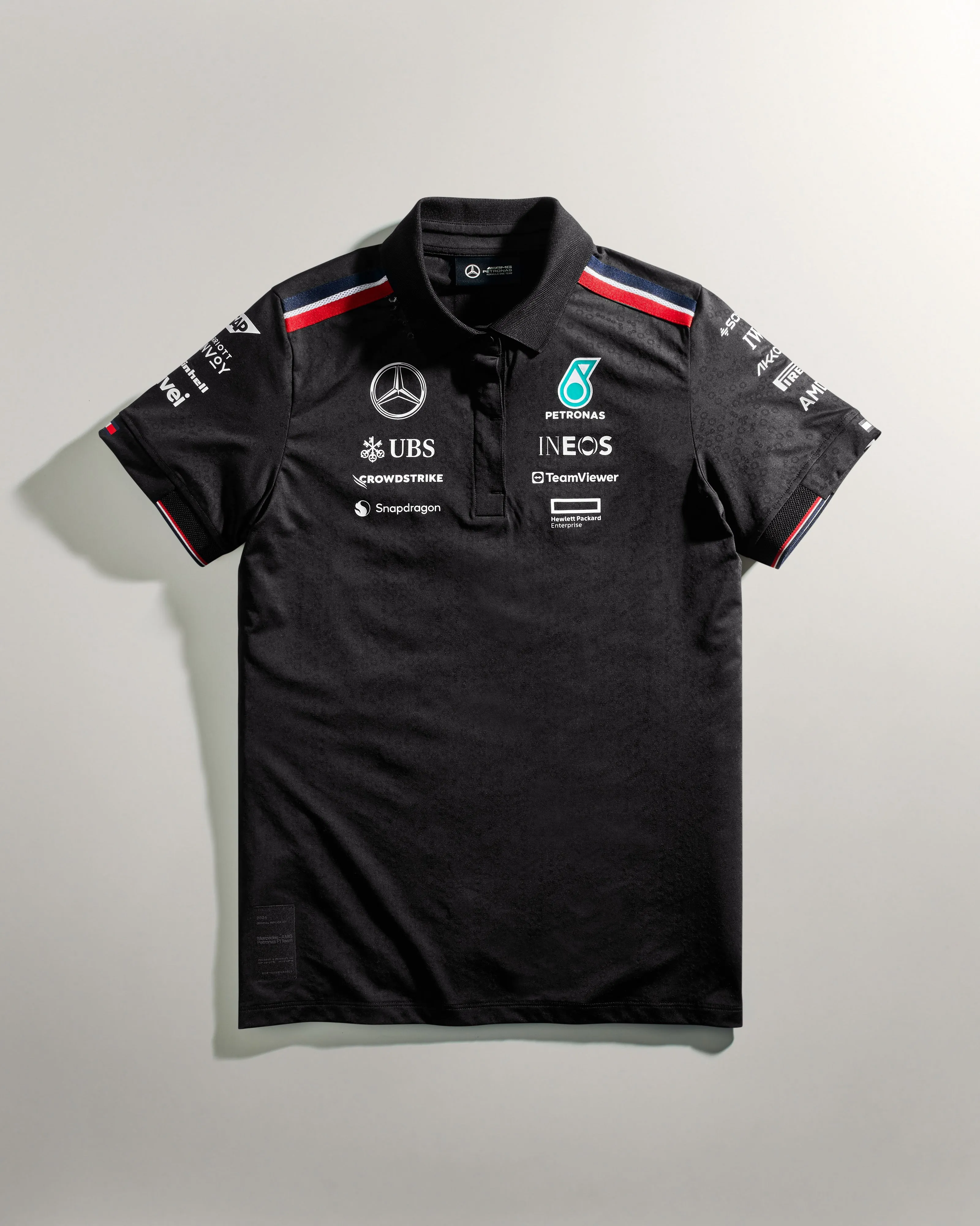 Womens 2024 Team Polo Black