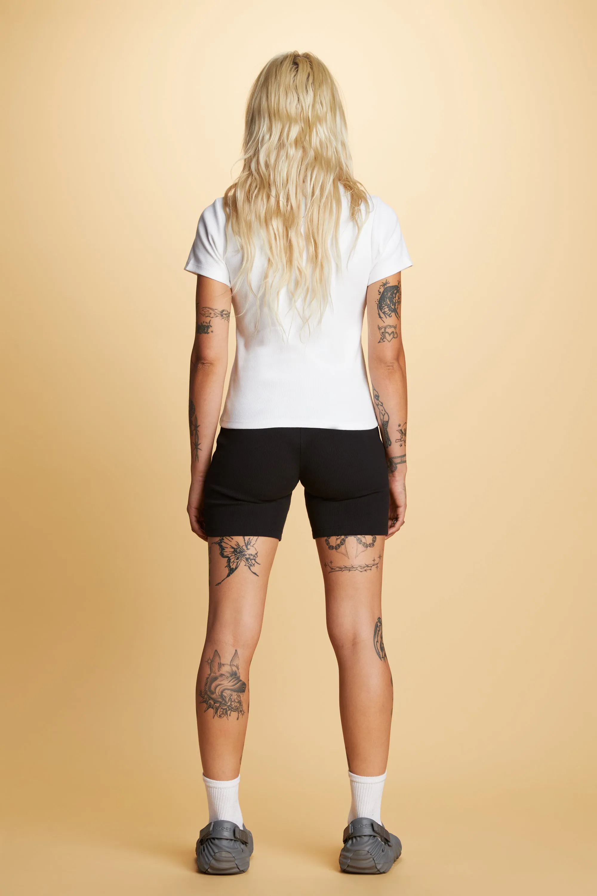 Women's Classic Rib Bike Shorts