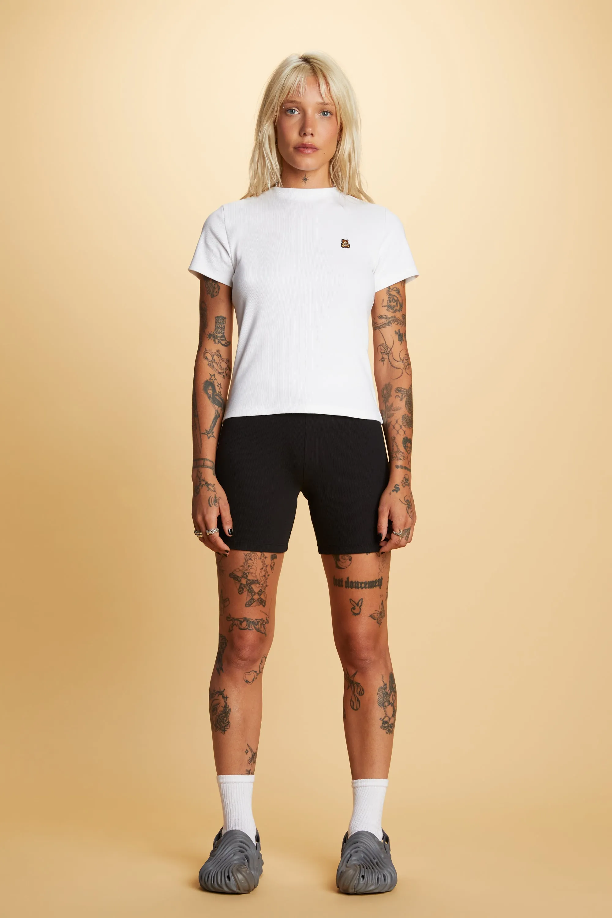 Women's Classic Rib Bike Shorts