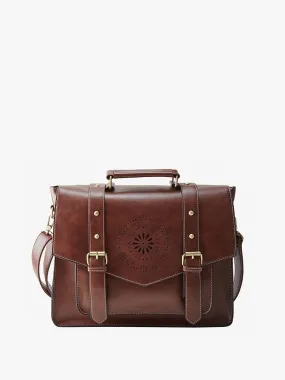 Women's Faux leather Classic Briefcase