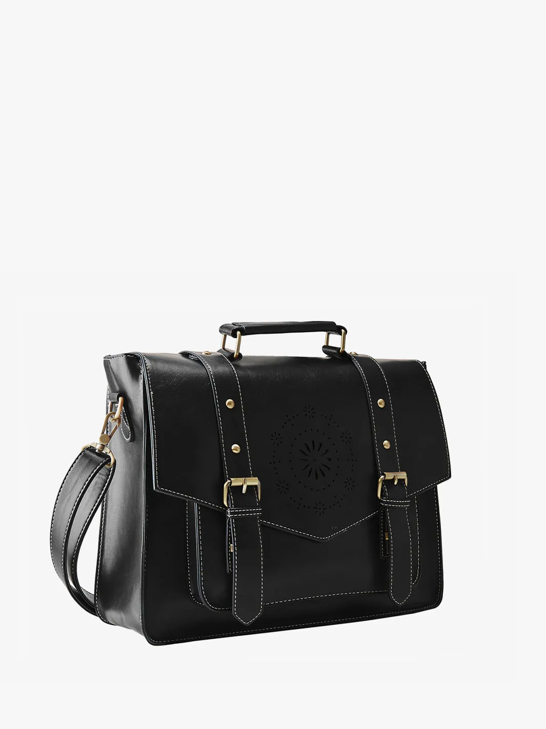 Women's Faux leather Classic Briefcase