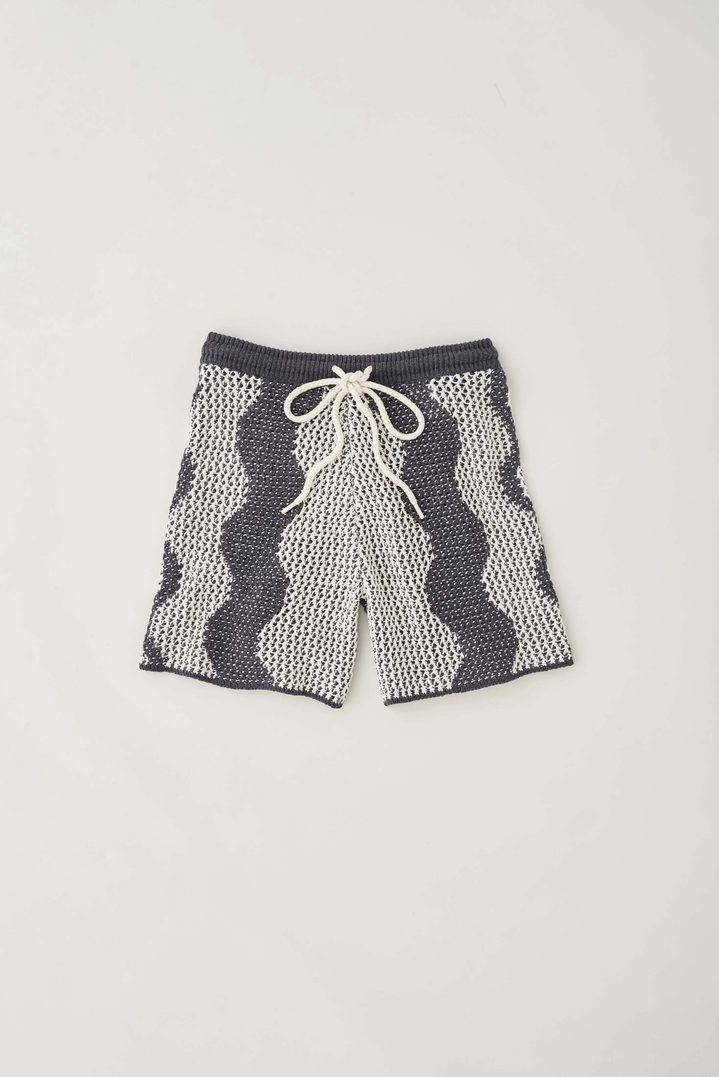 Women's Masrah Knit Short in Black/Marshmallow