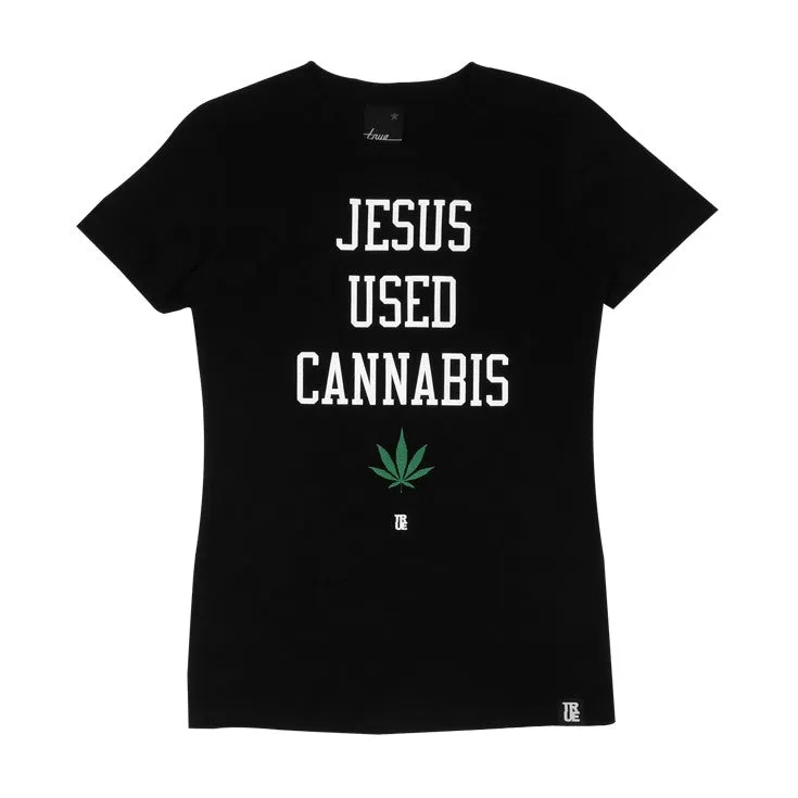 Womens True Jesus T-Shirt Black